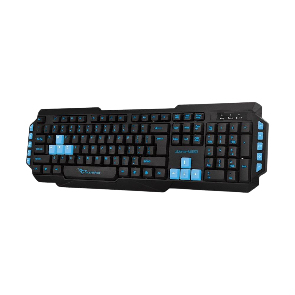 ALCATROZ XPLORER M550 MULTIMEDIA GAMING KEYBOARD