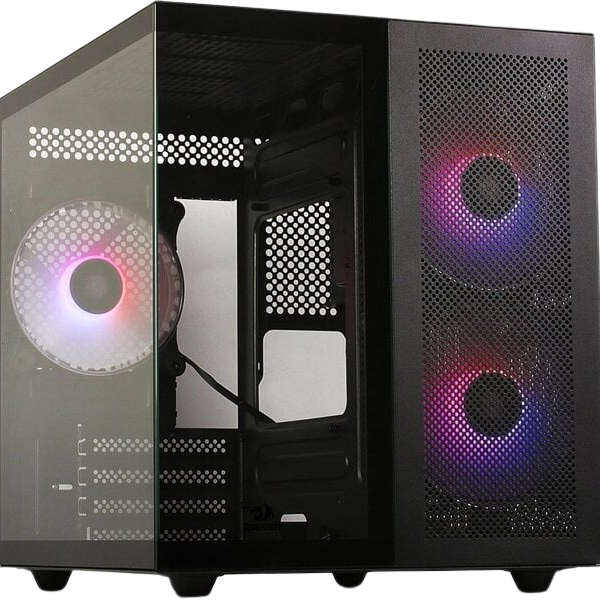 REDRAGON GC-580 BLACK CPU CASE WITH 3ARGB FANS