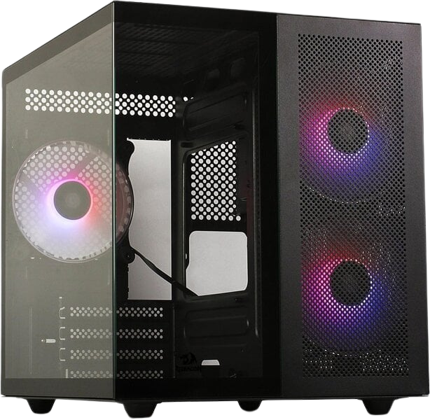 REDRAGON GC-580 BLACK CPU CASE WITH 3ARGB FANS