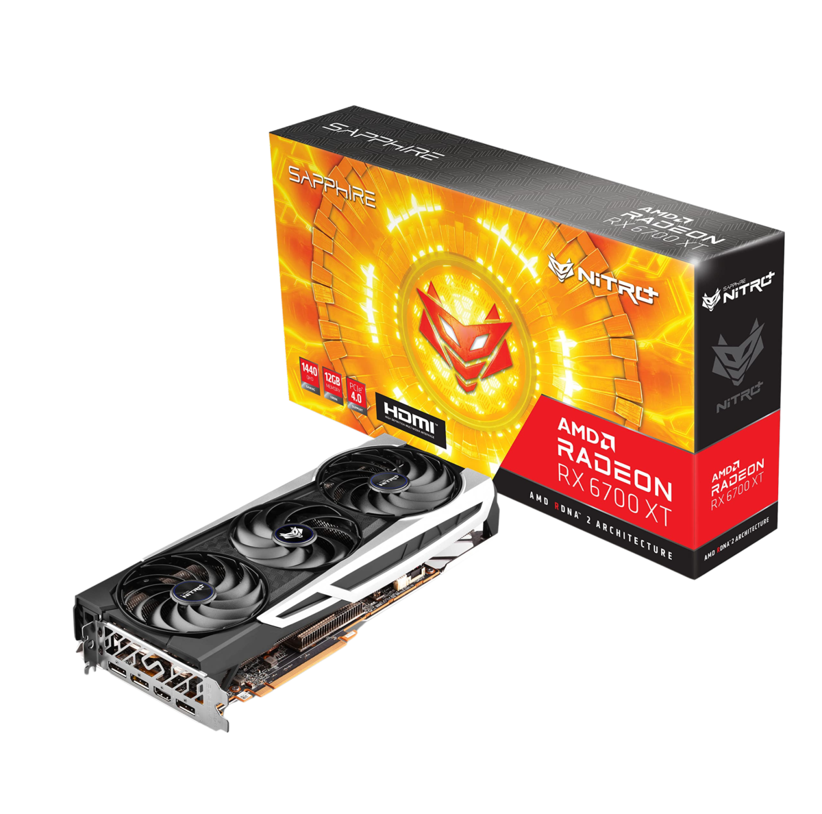 SAPPHIRE AMD RADEON RX 6700 XT 12GB GRAPHICS CARD