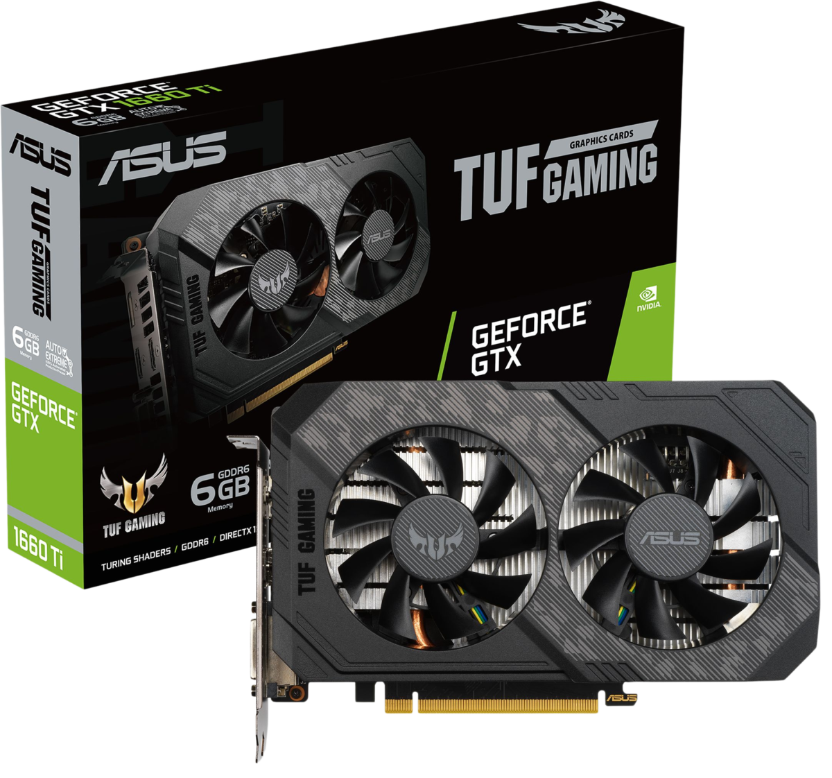 ASUS GTX 1660 TUF GAMING 6GB GDDR6 GRAPHICS CARD