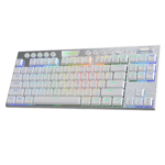 REDRAGON K621 WHITE HORUS TKL 3 MODE 80% GAMING MECHANICAL KEYBOARD