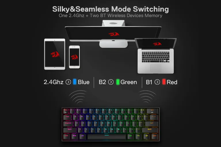 REDRAGON DRACONIC ELITE K530 RGB PRO GAMING KEYBOARD