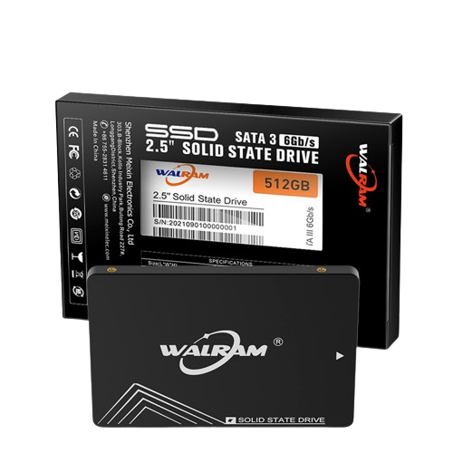 WALRAM 512GB SSD SATA 3 6GB/s SOLID STATE DRIVE