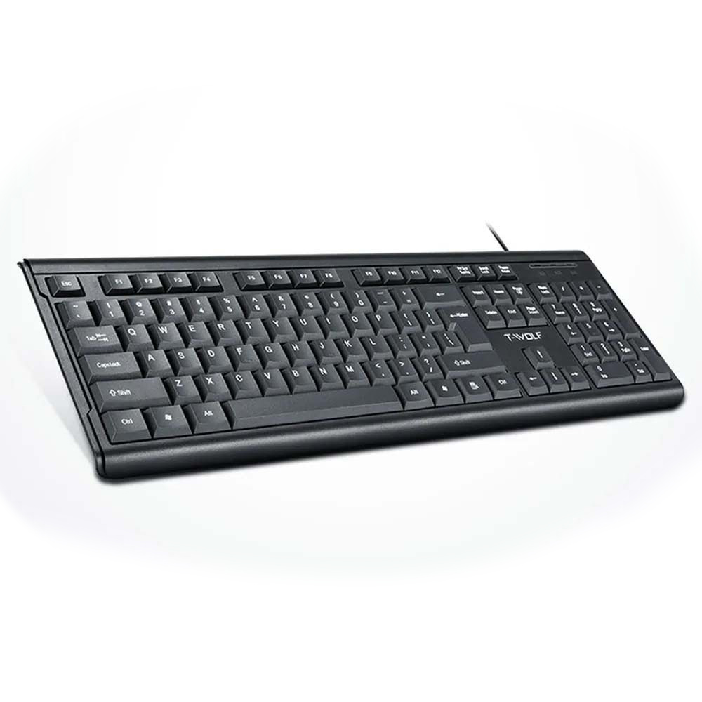 T-WOLF T15 BUSINESS WIRED KEYBOARD 6-MONTHS WARRANTY