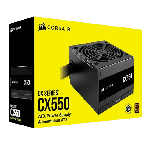 CORSAIR CX550 80 PLUS BRONZE POWER SUPPLY