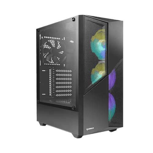 RAIDMAX X627 ARGB GAMING PC CASE WITH 4 FANS