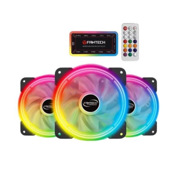 FANTECH TYPHOON FB 302 ADDRESSABLE RGB CASE | Technodora Sri Lanka