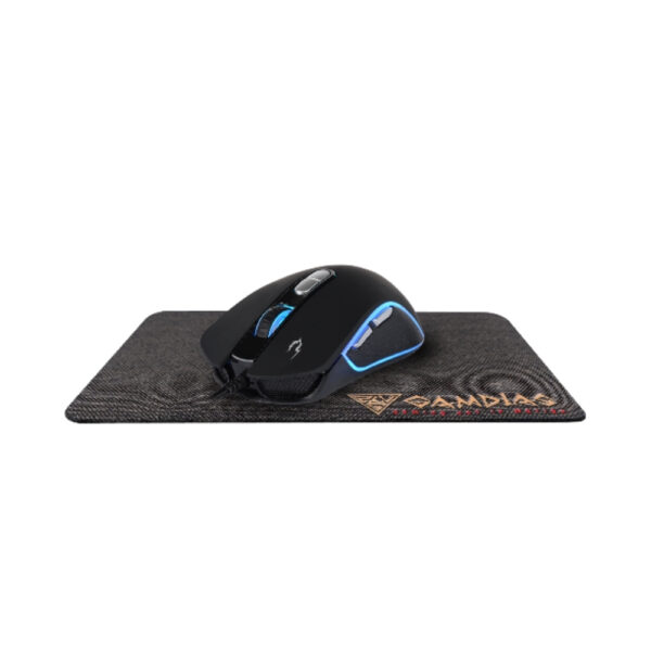 GAMDIAS ZEUS M3 OPTICAL MOUSE AND  MOUSE MAT